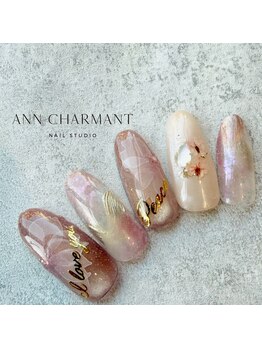 アンシャルマンネイルスタジオ(Ann charmant nail studio)/セレクトデザインコース¥6,800～
