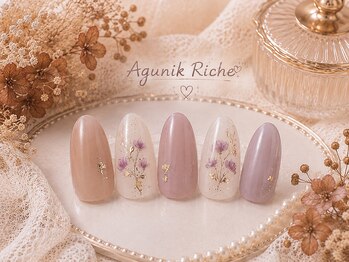【秋桜ネイル】
