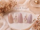 【秋桜ネイル】