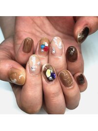 ニュアンスネイル￥7980
