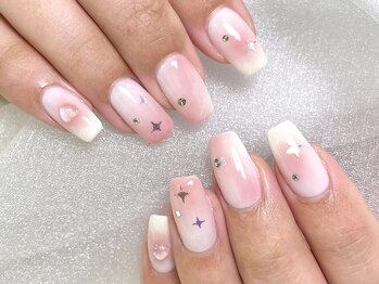 ミューズ ミューズ(Muse Muse)/ふんわりピンクネイル