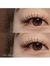 ローリーアイ 原宿/Flat matte lash