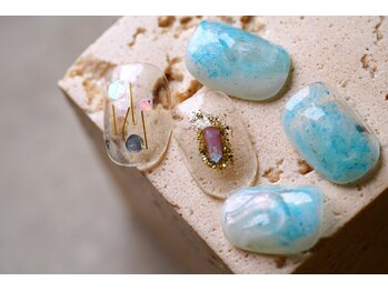 テフテフ バイ ドットエム 広尾(tef tef by.M)/パラジェル　ニュアンス