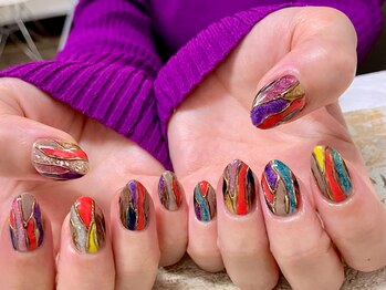 ティーエス ネイル ガーデン(T.S Nail Garden)/秋色カラフル