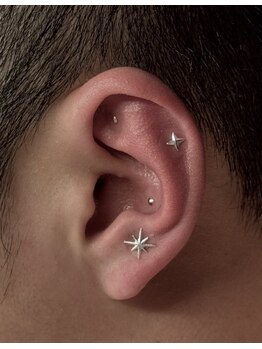 アイブロウドット 西宮(iBROW.)/耳つぼジュエリー/メンズ