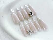 ネイルサロン マーチ おもろまち店(NAIL SALON MARCH)/艶ガラスフレンチ