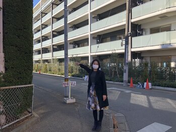 ポーラ 北浦和店(POLA)/道沿いに左に曲がります！