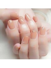 ア―ジュポシェフリル 下大利店(age poche Frill)/ダイヤモンドネイル　￥11550