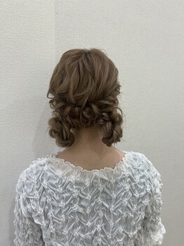 アトリエはるか アミュプラザ鹿児島店/ヘアセット￥3520（税込）