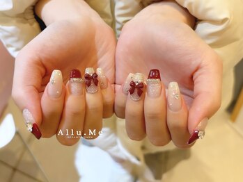 アリューミー 南青山店(Allu.Me)/ボルドーネイル(staff:minori)
