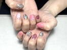 おまかせシェルキラキラネイル