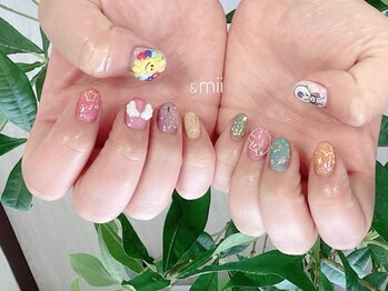アンドミー 新大阪(&mii)の写真/定額デザインが充実☆細かいアート～ニュアンスまでお任せ♪貴方のご希望に最大限お答えします！