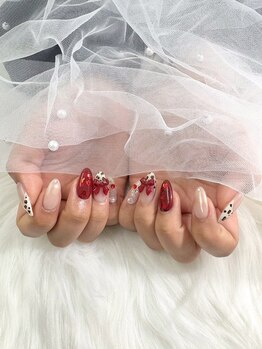 シャルム(Charme)/バレンタインネイル