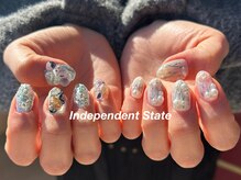 インディペンデントステイト(Independent State)の雰囲気(カラフルネイル/個性派ネイル/モード/POP/アート/定額アート)
