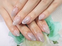 アンドシュシュネイル(&CHOU CHOU nail)/お客様ネイル＊グラデーション