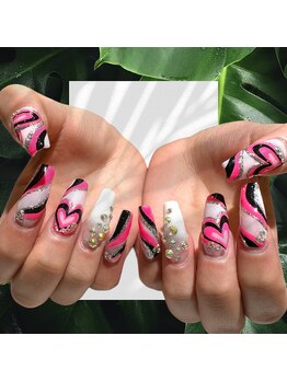 アヤネイルズ アンド アイラッシュ 綱島店(AYA NAILZ.&Eyelash)/150分長さ出し