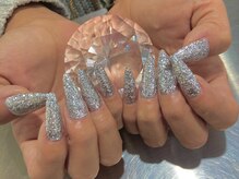 ネイルキュート アンド クールラッシュ 亀有店(nailcute & CoolLash)/ラメワンカラースカルプ