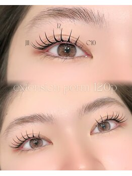 ハリス(HARIS)/エクステパーマ120本