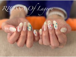 大人かわいい鯉のぼりネイル