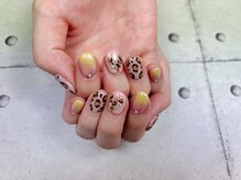 ネイル ビューティーマジック 葛西本店/ヒョウ柄ネイル