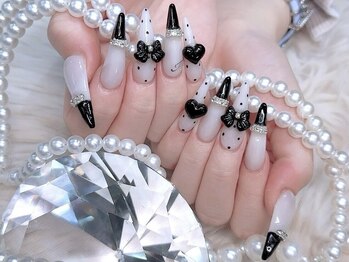 ベスティオーラ 長堀橋店/ドットリボンネイル