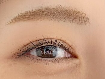 アイラッシュ オブ クリアー 一社店(eye lash OF clear)の写真/【最新まつ毛カール】自まつ毛の負担を抑えて上向きキープ♪似合わせダメージレスまつげパーマ ¥5,500