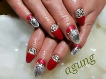 アグン(agung)/お祝いモードネイル