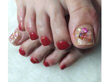 リエル(Riel)/キラキラベースにシェルストーン