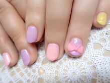 アミュリー ネイル アトリエ(Amury nail atelier)/リボンネイル♪