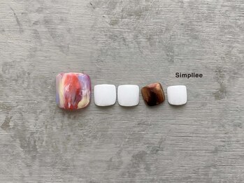 シンプリー ネイルアンドアイラッシュ 祖師谷大蔵店(Simpliee Nail&Eyelash)/フットネイル