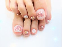 ネイルコレクション ピンク(Nail Collection Pink)/フットジェル定額￥7990★ハート