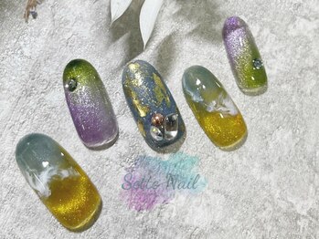 セッテネイル(Sette Nail)/マグネットネイル×マルチカラー