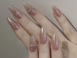 オーロラネイル/長さだし