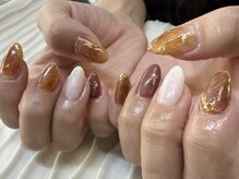 ディーエムジーネイル(DMG nail)/べっ甲ニュアンス