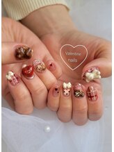 ノット 末広店(Knot)/バレンタインネイル♪