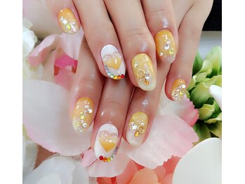 ミア(mia)/ジューシーオレンジネイル