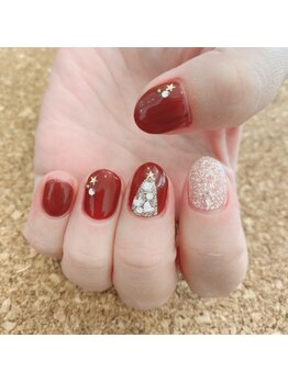 ヘアー アンド ネイル サプール(HAIR and NAIL SAPEUR)/クリスマスネイル