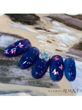 ロッカ(ROKKA)/蝶々ネイル