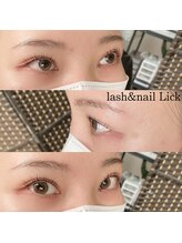 ラッシュアンドネイル リック(lash&nail Lick)/立ち上げデザイン
