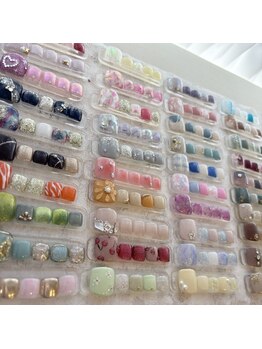 ネイルアンドビューティーサロン シュエット(CHOUETTE)/フットニューデザイン♪