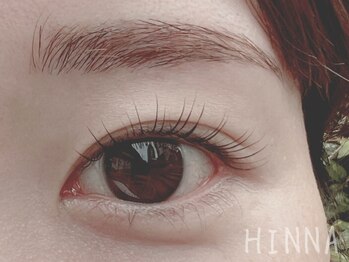 ヒンナ バイ ハグズ 恵比寿(HINNA by HUG'S)/まつパ+アイブロウWAX¥9900