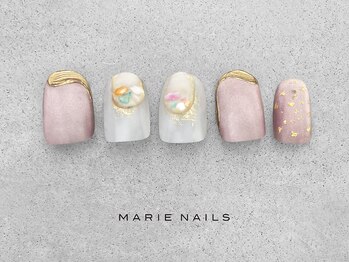 マリーネイルズ 横浜店(MARIE NAILS)/定額¥8,800 もやもや 0313d
