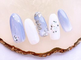 フラワーネイル¥7980