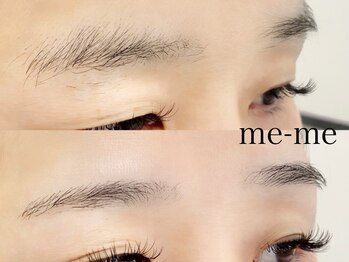 メーメ(me-me)/眉Waxスタイリング