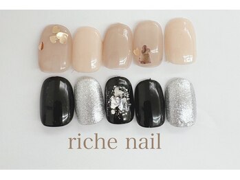 リッシュネイル 新百合ヶ丘店(riche nail)/シンプルアートコース