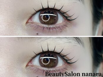 ナナラ(nanara)の写真/自まつ毛を最大限に活かした【似合わせまつ毛パーマ☆】大人美人は目元から♪朝の時短にもオススメ！