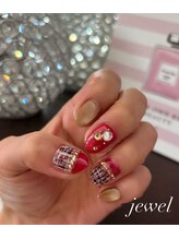 ネイルサロン ジュエル(Nail salon JEWEL)/ツイード×マグネット