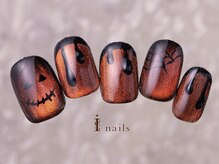アイネイルズ 町田店(I nails)/ハロウィンマグネイル10480円