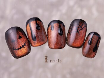 アイネイルズ 町田店(I nails)/ハロウィンマグネイル10480円