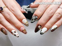 アモールビューティー 新宿店(Amor Beauty)/バレンタインチョコレートネイル